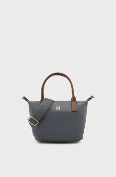 Женская темно-серая сумка POPETTE Серый ONESIZE Tommy Hilfiger AW0AW17709