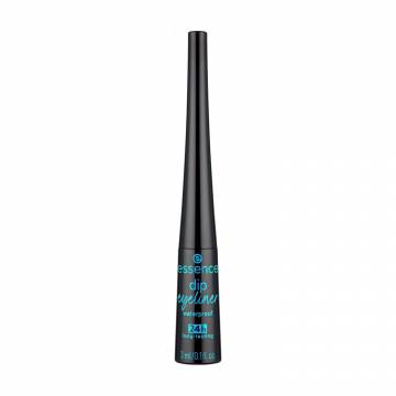 Подводка для глаз Essence Dip Eyeliner Waterproof 24h Long-Lasting 01 Black, 3 мл Подводка для глаз Essence Dip Eyeliner Waterproof 24h Long-Lasting 01 Black, 3 мл