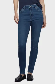 Женские синие джинсы Синий 40 SPRINGFIELD 6843364