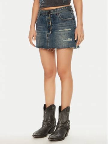 One Teaspoon Cпідниця-міні 26681 Cиній Regular Fit One Teaspoon Cпідниця-міні 26681 Cиній Regular Fit