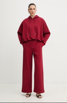 Trussardi кофта с капюшоном для женщин из хлопка