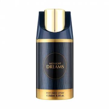 Парфюмированный дезодорант-спрей Fragrance World Midnight Dreams женский, 250 мл Парфюмированный дезодорант-спрей Fragrance World Midnight Dreams женский, 250 мл