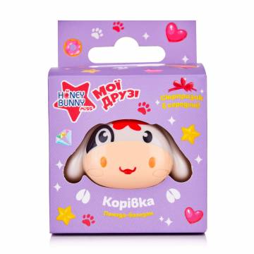 Бальзам для губ Honey Bunny Miss Мои друзья, Коровка, с сюрпризом, 3 г Бальзам для губ Honey Bunny Miss Мои друзья, Коровка, с сюрпризом, 3 г