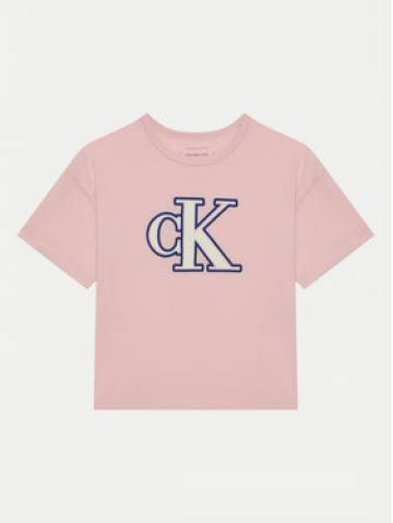 Calvin Klein Jeans Футболка IG0IG02806 Рожевий Boxy Fit Calvin Klein Jeans Футболка IG0IG02806 Рожевий Boxy Fit