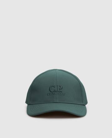 Зеленая кепка с логотипом