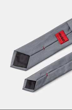 Галстук с добавлением шелка HUGO Tie cm 6