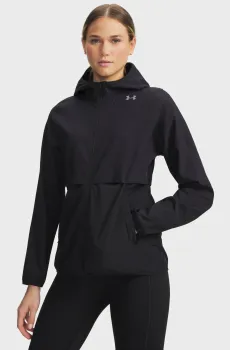 Женская черная ветровка UA Velociti STORM Jacket Черный M Under Armour 6009542-001