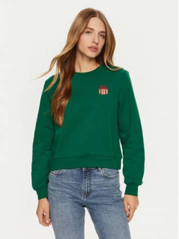 ONLY Світшот Yda Xmas 15270956 Зелений Regular Fit ONLY Світшот Yda Xmas 15270956 Зелений Regular Fit