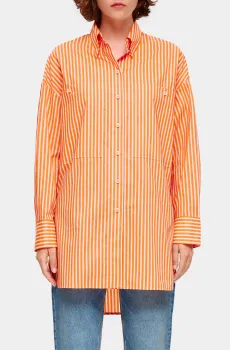 Женская рубашка в полоску Разноцветный S Bimba Y Lola 231BR2066.T3150