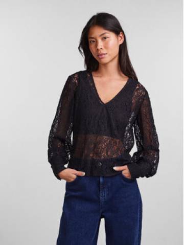 Pieces Блузка 17135411 Чорний Regular Fit Pieces Блузка 17135411 Чорний Regular Fit