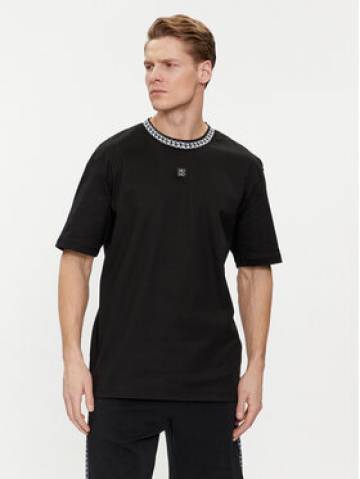 Hugo Футболка 50510035 Чорний Relaxed Fit Hugo Футболка 50510035 Чорний Relaxed Fit