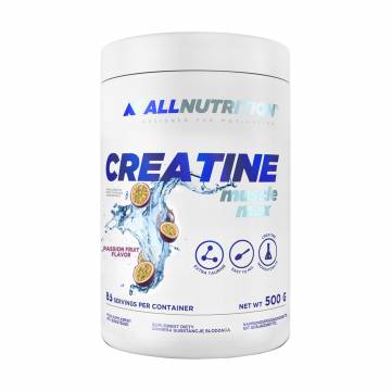Креатин AllNutrition Creatine Muscle Max Маракуйя, в порошке, 500 г Креатин AllNutrition Creatine Muscle Max Маракуйя, в порошке, 500 г