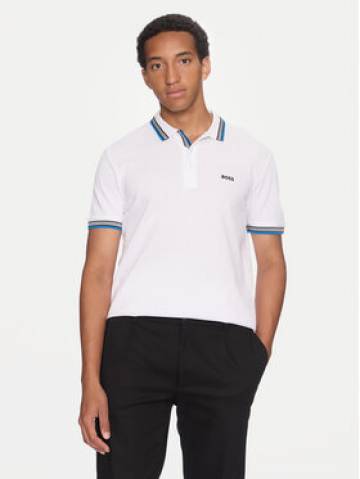 Boss Поло Paddy 50469055 Білий Regular Fit Boss Поло Paddy 50469055 Білий Regular Fit