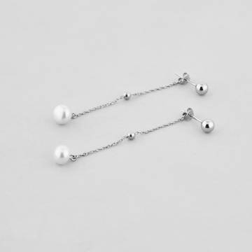 Серебряные серьги Minimal 521043б Серебряные серьги Minimal 521043б