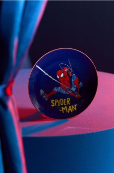 Керамічна тарілка Spider-Man - різнобарвний