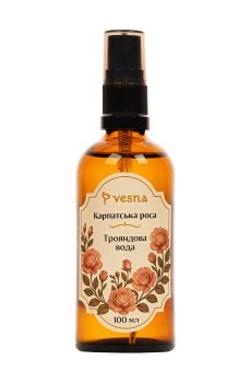 Розовая вода для лица, тела и волос Vesna, 100 мл
