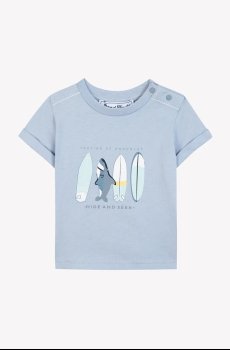 Детская хлопковая футболка Tartine et Chocolat