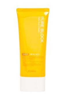 Уценка! Солнцезащитный крем Apieu Pure Block Natural Daily Sun Cream SPF 45/ PA+++, 100 мл