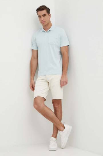 Хлопковое поло Pepe Jeans HOLDEN однотонное PM542154 Хлопковое поло Pepe Jeans HOLDEN однотонное PM542154