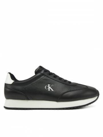 Calvin Klein Jeans Снікерcи Runner Laceup Tc YM0YM01187 Чорний Calvin Klein Jeans Снікерcи Runner Laceup Tc YM0YM01187 Чорний