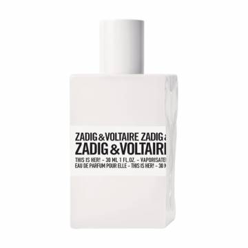 Zadig & Voltaire This Is Her! Парфюмированная вода женская, 30 мл Zadig & Voltaire This Is Her! Парфюмированная вода женская, 30 мл
