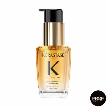 Универсальное термозащитное масло для волос Kerastase Elixir Ultime LHuile Originale Versatile Beautifying Oil, 30 мл Универсальное термозащитное масло для волос Kerastase Elixir Ultime LHuile Originale Versatile Beautifying Oil, 30 мл
