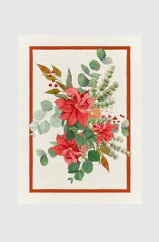 Белое кухонное полотенце Garland Glee из льна