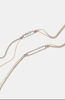 AllSaints цепочка для женщин из металла