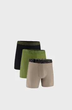 Мужские боксеры (3 шт) UA PERFORMANCE TECH MESH -SOLID 6 3pk Разноцветный XL Under Armour 1383884-319