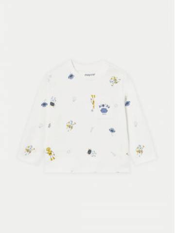 Mayoral Блузка 2041 Écru Regular Fit Mayoral Блузка 2041 Écru Regular Fit