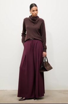 Свитер из мериносовой шерсти с платком Answear.LAB