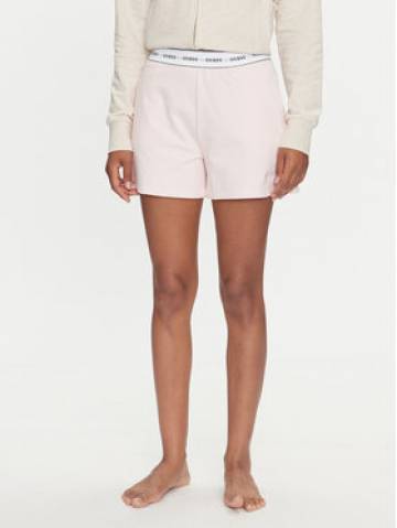Guess Спортивні шорти O4GD02 KBS91 Рожевий Regular Fit Guess Спортивні шорти O4GD02 KBS91 Рожевий Regular Fit