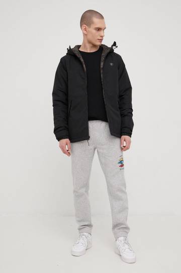 Кофта Rip Curl мужская цвет чёрный с принтом Кофта Rip Curl мужская цвет чёрный с принтом