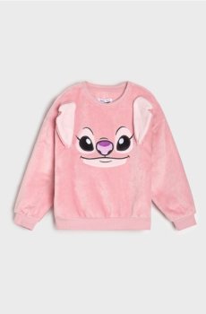 Світшот crewneck Stitch - рожевий