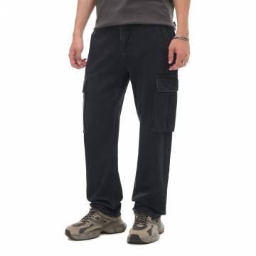 Cropp - Джинси relaxed - чорний Cropp - Джинси relaxed - чорний