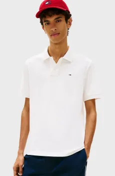 Мужское белое поло REG ESS Белый XXL Tommy Jeans DM0DM22711