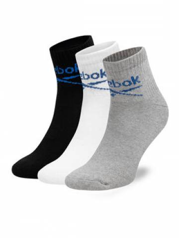 Reebok Набір з 3 пар низьких шкарпеток unisex R0255-SS24 (3-pack) Кольоровий Reebok Набір з 3 пар низьких шкарпеток unisex R0255-SS24 (3-pack) Кольоровий