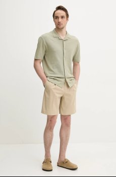 Рубашка с примесью льна Marc OPolo