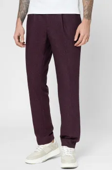 Мужские фиолетовые брюки Фиолетовый 48 HUGO 50549575;602