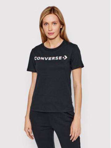 Converse Футболка Icon Play Floral 10023946-A01 Чорний Standard Fit Converse Футболка Icon Play Floral 10023946-A01 Чорний Standard Fit