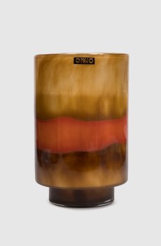 Свеча Art Romy XL с ароматом Cashmere Wood в стеклянном подсвечнике