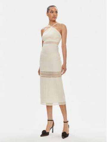 Patrizia Pepe Літня сукня 2A2729/A268-W362 Écru Slim Fit Patrizia Pepe Літня сукня 2A2729/A268-W362 Écru Slim Fit