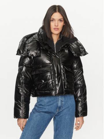 Calvin Klein Jeans Пуховик High Shine J20J221884 Чорний Oversize Calvin Klein Jeans Пуховик High Shine J20J221884 Чорний Oversize