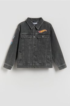Reserved - Джинсова куртка Hot Wheels - сірий - 495HW-90J
