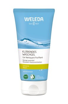 Гель для умывания Weleda Naturally Clear Purifying Gel Cleanser с себорегулирующим эффектом, 100 мл