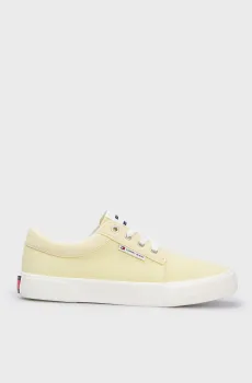 Женские желтые кеды TJW VULC SKATE DERBY Желтый 40 Tommy Jeans EN0EN02494