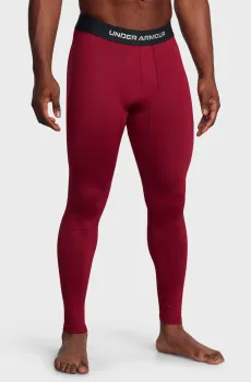 Мужские бордовые тайтсы UA CG Elite Leggings Бордовый XL Under Armour 1386946-625