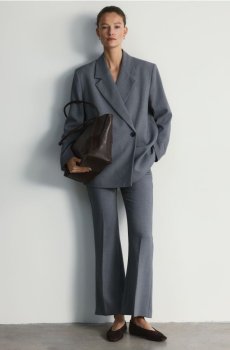 Reserved - Сумка для шопінгу - темно коричневий - 749CP-89X