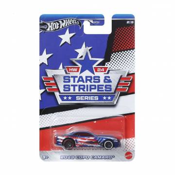 Автомодель Hot Wheels Праздник скорости 2013 Copo Camaro синяя, от 3 лет (GRT01)