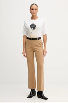 Хлопковая футболка Sisley